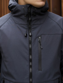 Geacă Staff soft shell flox gray