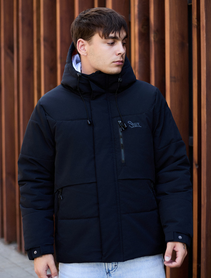 Geacă de iarnă Staff golu black