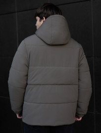 Geacă de iarnă Staff golu dark khaki