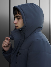 Geacă de iarnă Staff golu gray