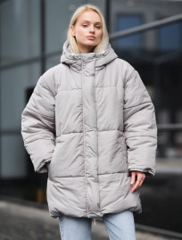 Geacă de iarnă de damă Staff di light gray