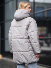 Geacă de iarnă de damă Staff di light gray