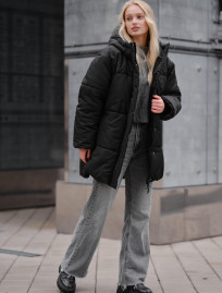 Geacă de iarnă de damă Staff di black