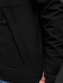 Geacă Staff soft shell lokk black