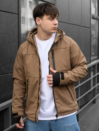Geacă Staff soft shell lokk brown