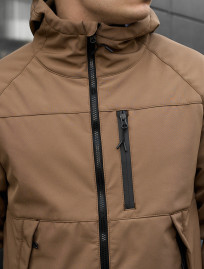 Geacă Staff soft shell lokk brown