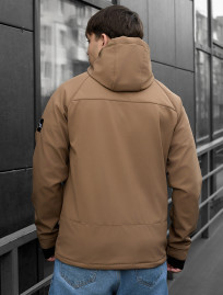 Geacă Staff soft shell lokk brown