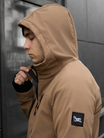 Geacă Staff soft shell lokk brown