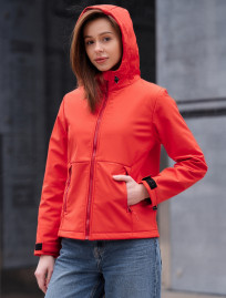 Geacă de damă Staff soft shell red
