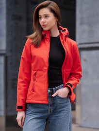Geacă de damă Staff soft shell red