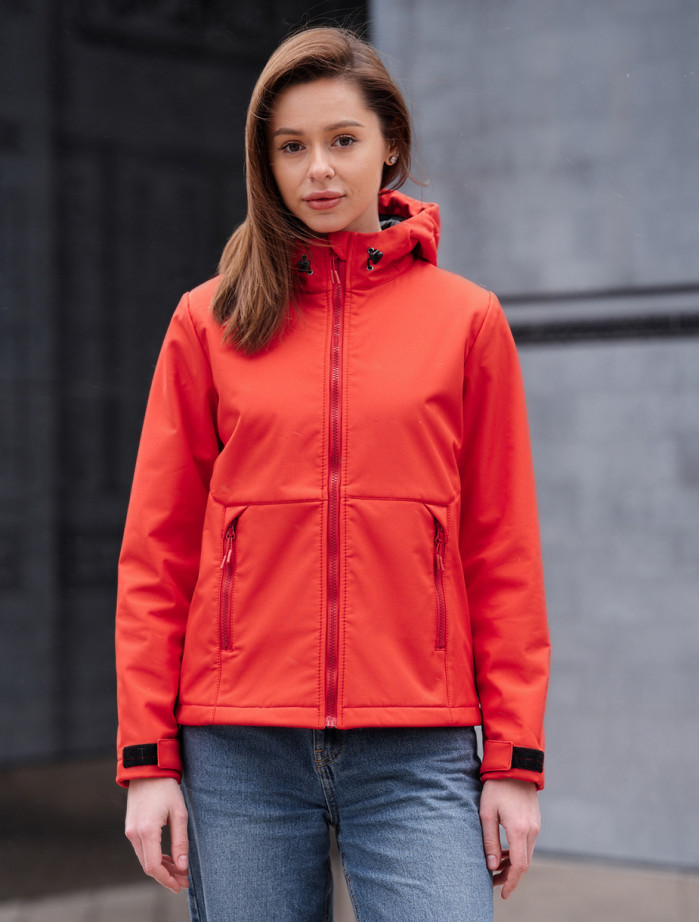 Geacă de damă Staff soft shell red