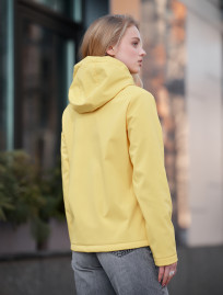 Geacă de damă Staff soft shell yellow