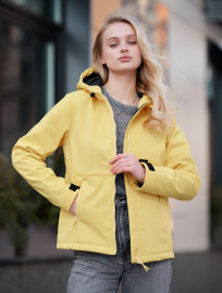 Geacă de damă Staff soft shell yellow