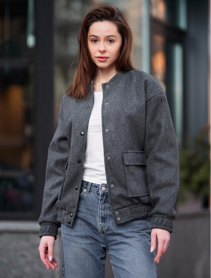 Jacheta bomber de damă Staff bo graphite