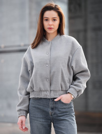 Jachetă bomber de damă Staff bla light gray