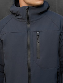 Geacă Staff mei soft shell dark gray