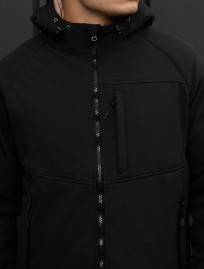 Geacă Staff soft shell cu black