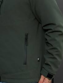 Geacă Staff soft shell cu khaki