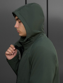 Geacă Staff soft shell cu khaki