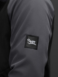 Geacă Staff bu soft shell dark gray & black