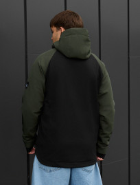 Geacă Staff bu soft shell khaki & black