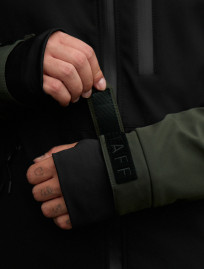 Geacă Staff bu soft shell khaki & black