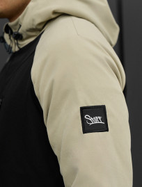 Geacă soft shell Staff re black & light olive