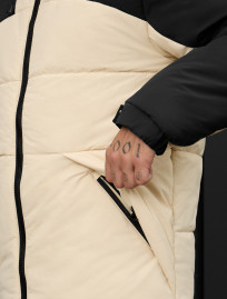 Geacă de iarnă Staff tund milk & black