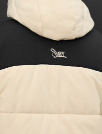 Geacă de iarnă Staff tund milk & black