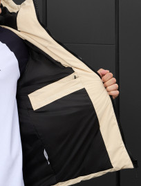 Geacă de iarnă Staff tund milk & black