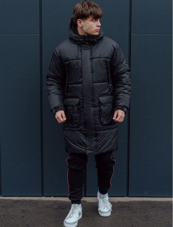 Parkă de iarnă Staff ta black