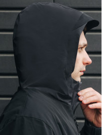 Geacă Staff geo black & gray