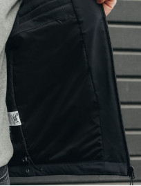 Geacă Staff geo black & gray