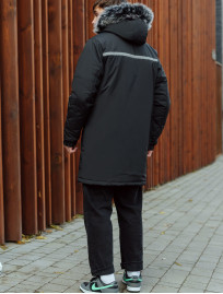 Parka de iarnă Staff se black