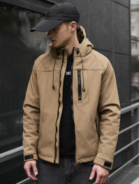 Geacă Staff di light brown