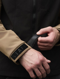 Geacă Staff di light brown & black