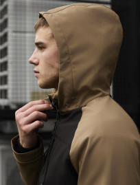 Geacă Staff di light brown & black