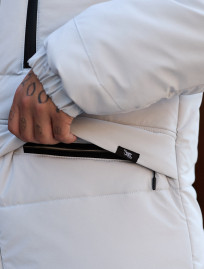 Geacă de iarnă Staff nex light gray