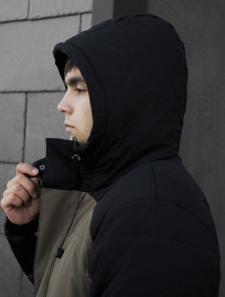 Geacă de iarnă Staff ho black & dark khaki