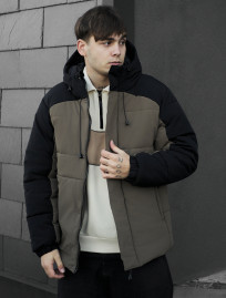 Geacă de iarnă Staff ho black & dark khaki