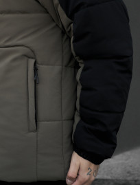 Geacă de iarnă Staff ho black & dark khaki
