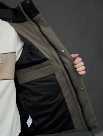Geacă de iarnă Staff ho black & dark khaki