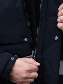 Geacă de iarnă Staff nex black & gray
