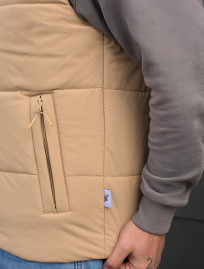 Vestă Staff zokl beige