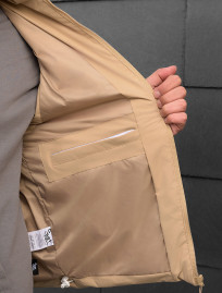 Vestă Staff zokl beige