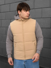 Vestă Staff zokl beige