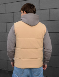 Vestă Staff zokl beige