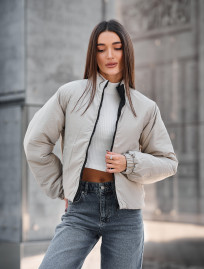 Geacă reversibilă de damă Staff huxy black & light gray