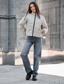 Geacă reversibilă de damă Staff huxy black & light gray