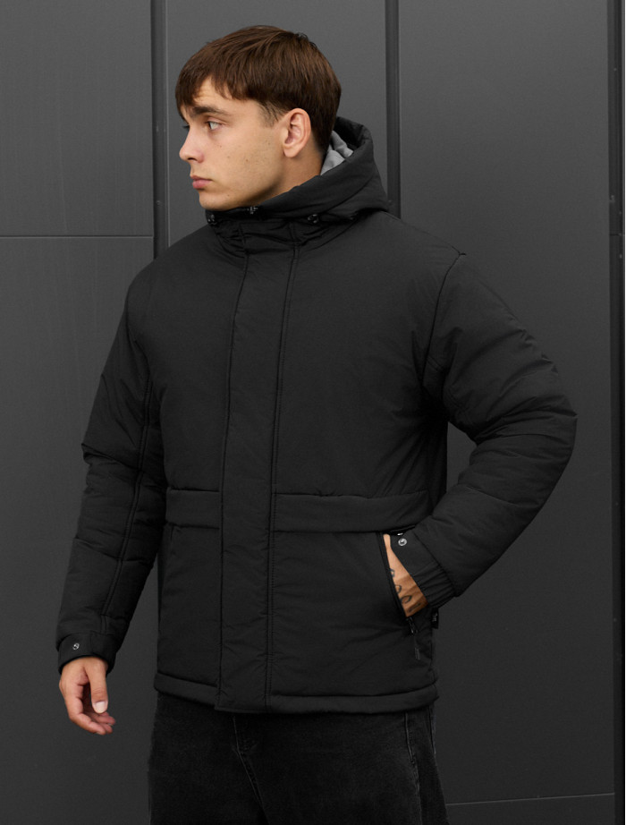 Geacă de iarnă Staff froz black